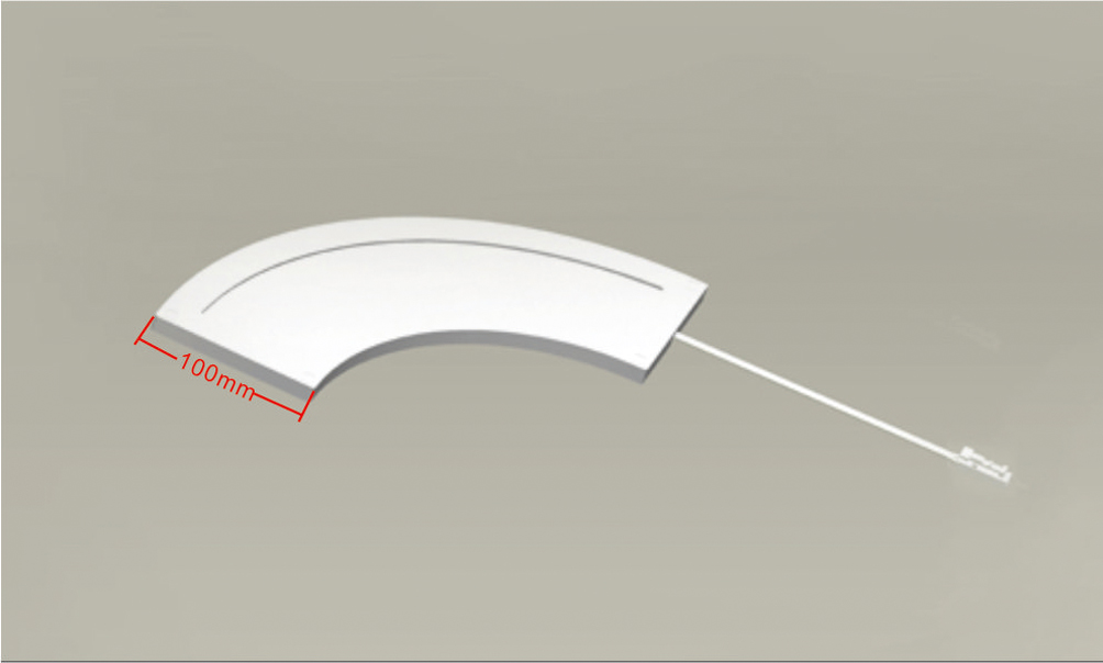 100mm Quarter Annulus NTO LED module